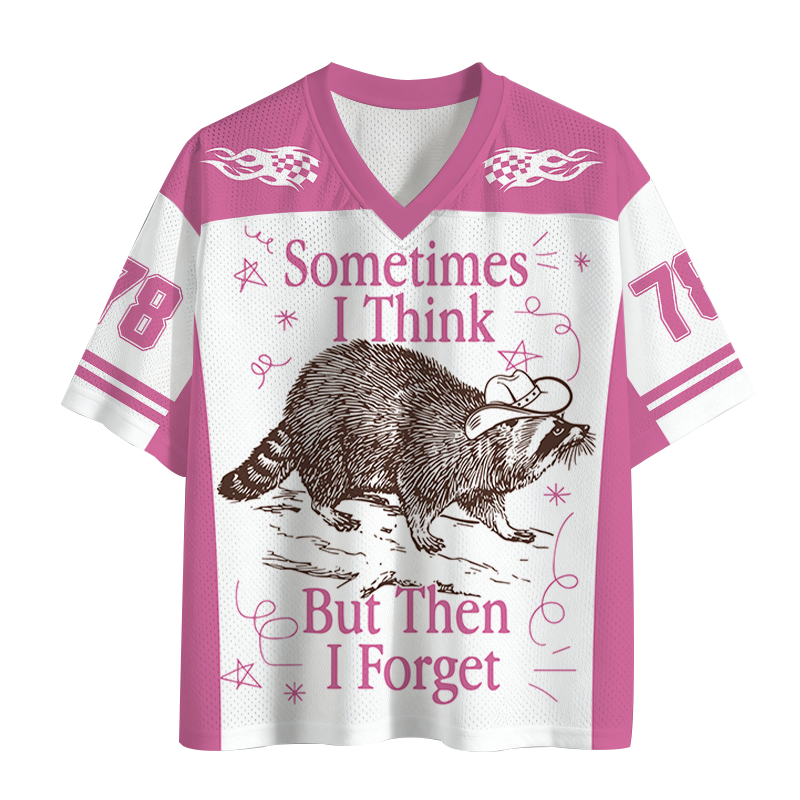 Modecanvas Sometimes I Think Mesh Jersey-modecanvas