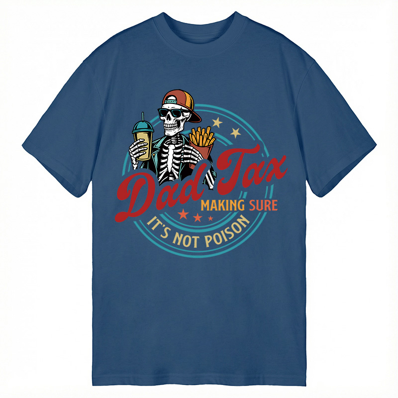 Modecanvas Dad Tax DTG Printing Classic T-Shirt-modecanvas