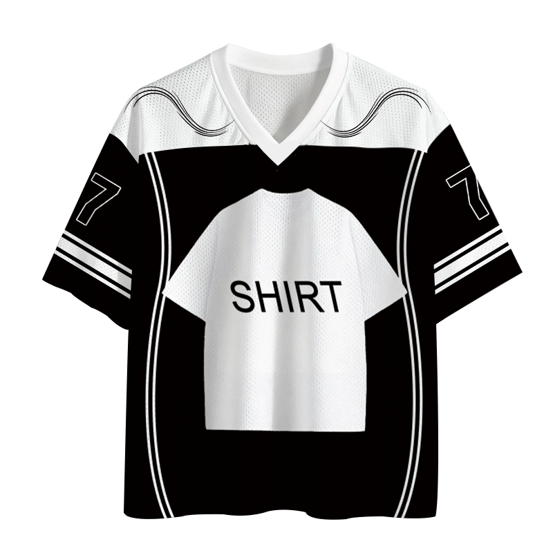 Modecanvas Shirt Of A Shirt Funny Meme Mesh Jersey-modecanvas