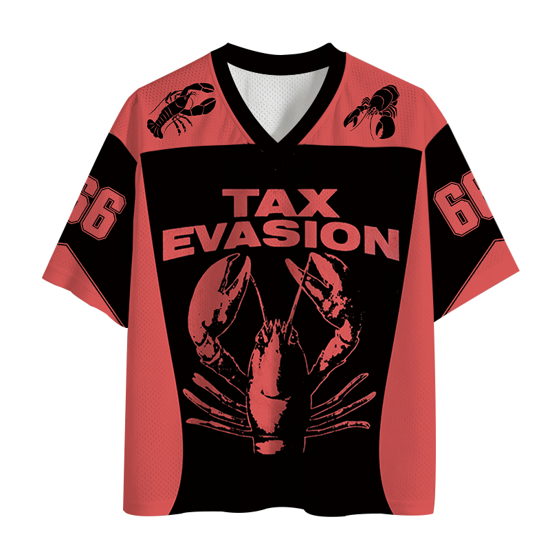 Modecanvas Tax Evasion Lobster Mesh Jersey-modecanvas