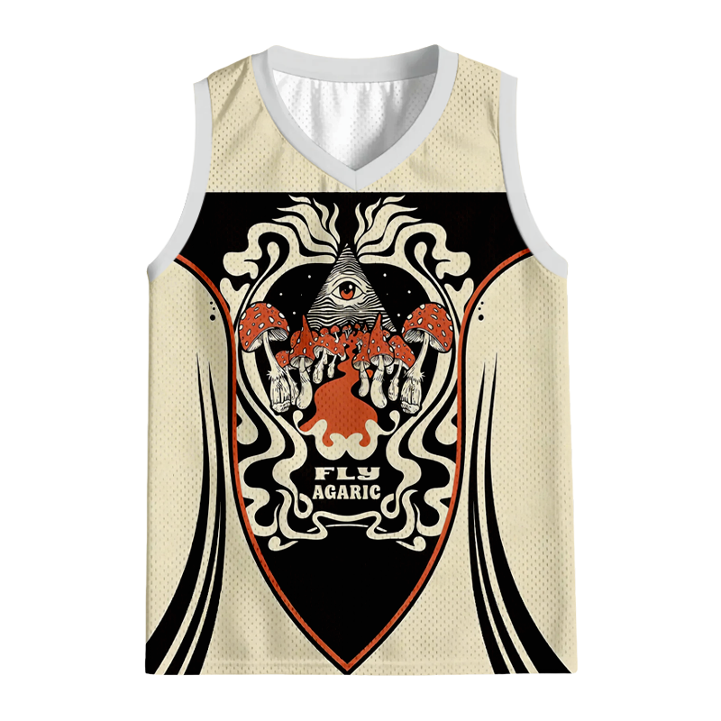Modecanvas Mystic Mushroom Vibes Jersey Tank