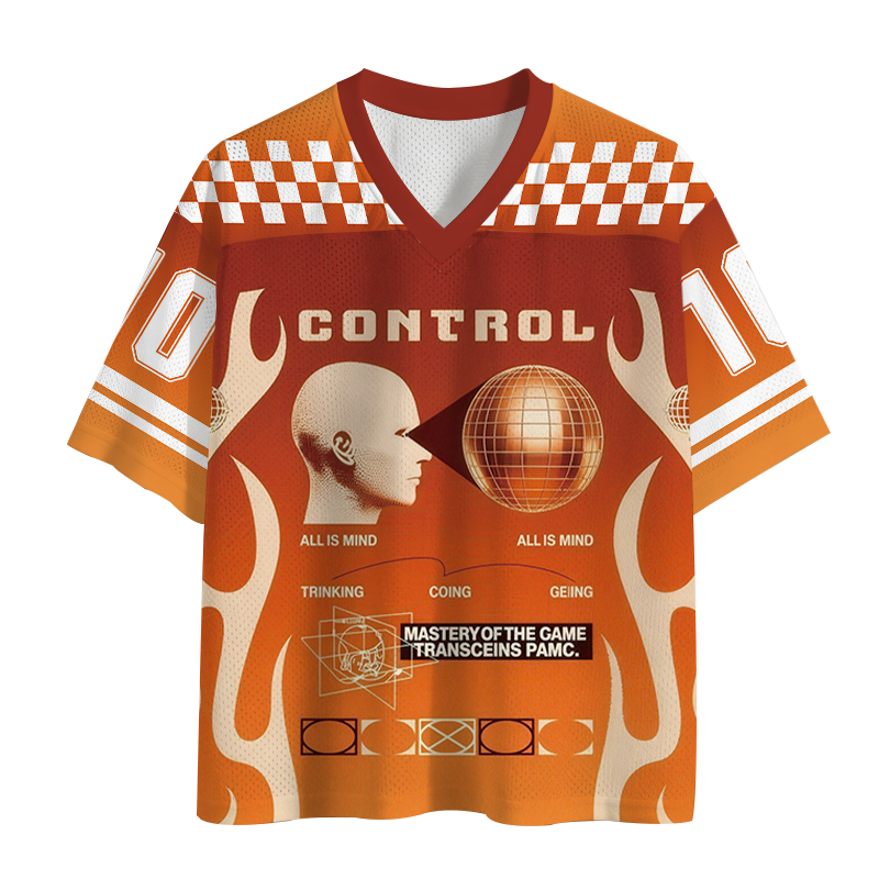 Modecanvas Cyber Forest Neural Control Mesh Jersey-modecanvas