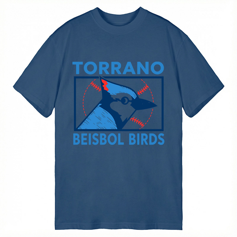 Modecanvas Torrano Beisbol Birds DTG Printing Classic T-Shirt-modecanvas