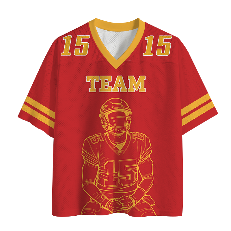 Modecanvas NFL King No.15 Mesh Jersey-modecanvas