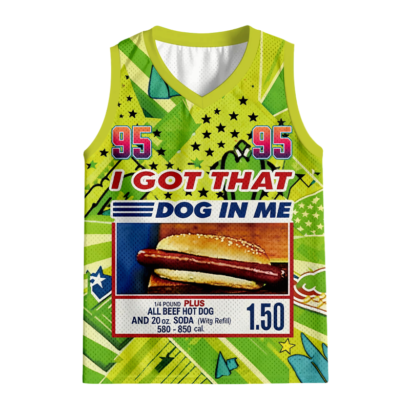 Modecanvas I Got That Dog Green Jersey Tank