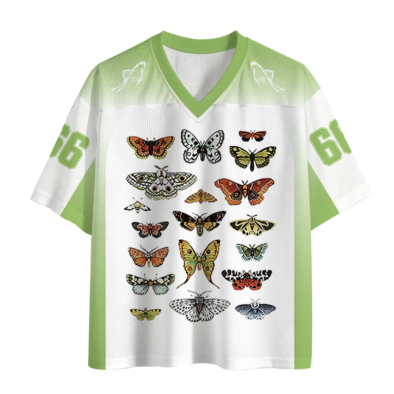 Modecanvas Butterfly History Mesh Jersey-modecanvas
