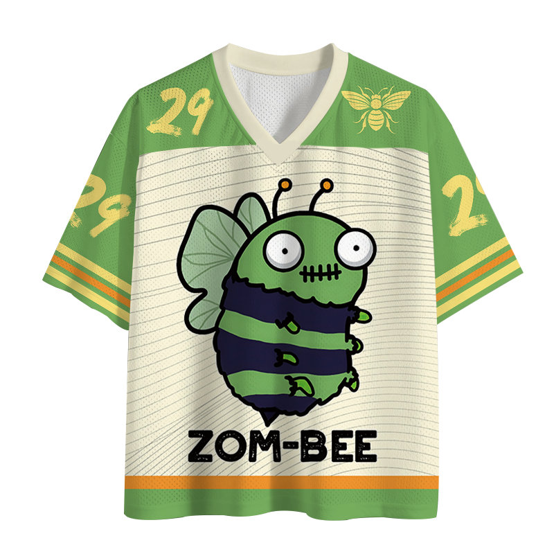 Modecanvas Zom-bee Boy Mesh Jersey-modecanvas