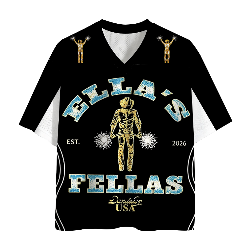 Modecanvas Ella Fella Mesh Jersey-modecanvas