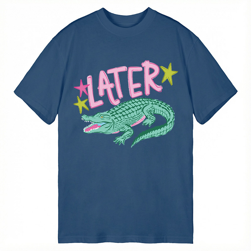 Modecanvas Later Gator DTG Printing Classic T-Shirt-modecanvas