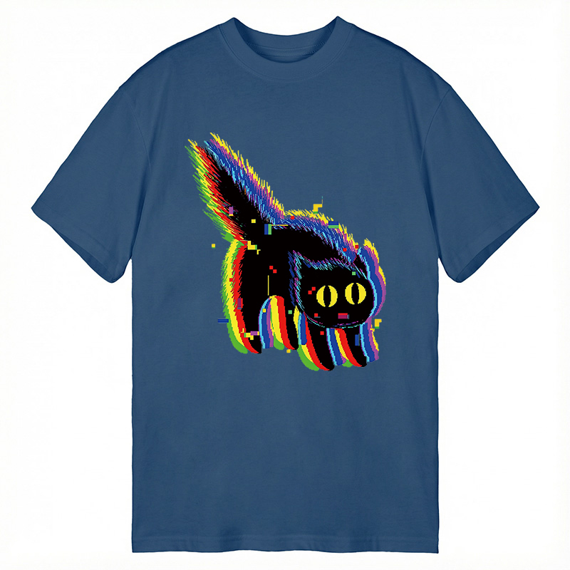 Modecanvas Technicat Glitch DTG Printing Classic T-Shirt-modecanvas