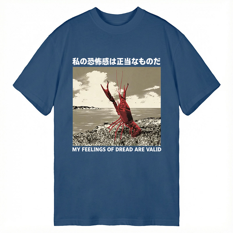 Modecanvas Japanese Crawfish DTG Printing Classic T-Shirt-modecanvas