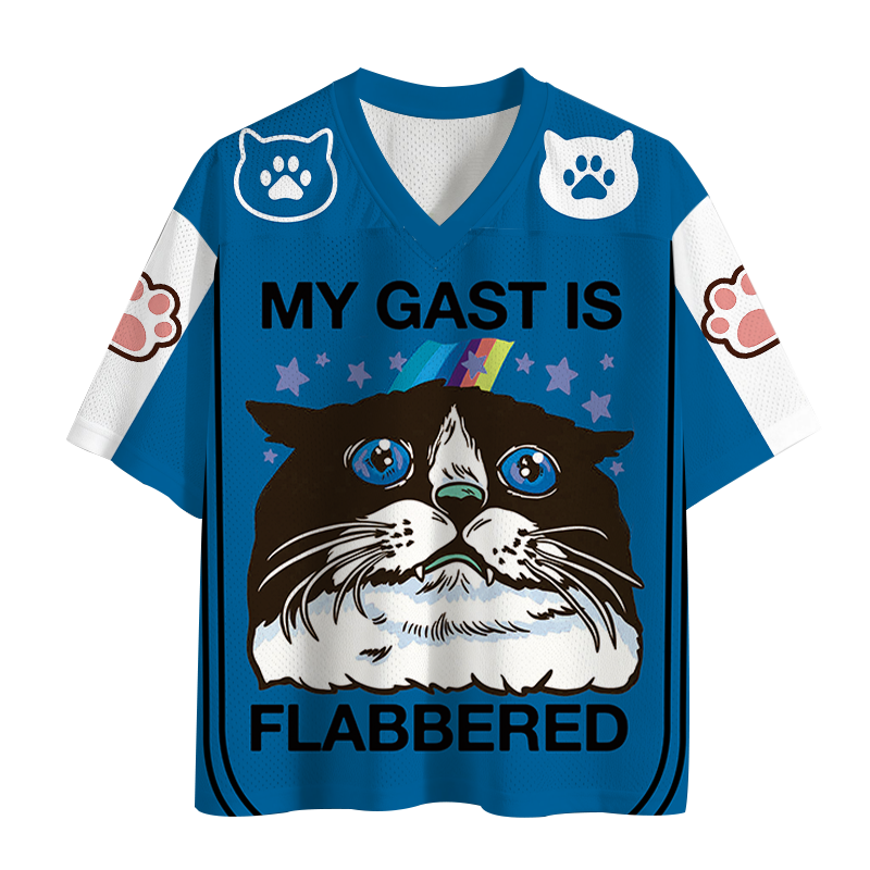 Modecanvas My Cat Is Mesh Jersey-modecanvas