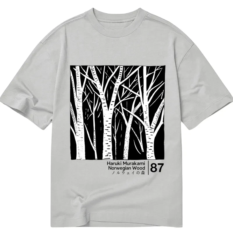 Modecanvas Norwegian Forest Japan DTG Printing Classic T-Shirt-modecanvas