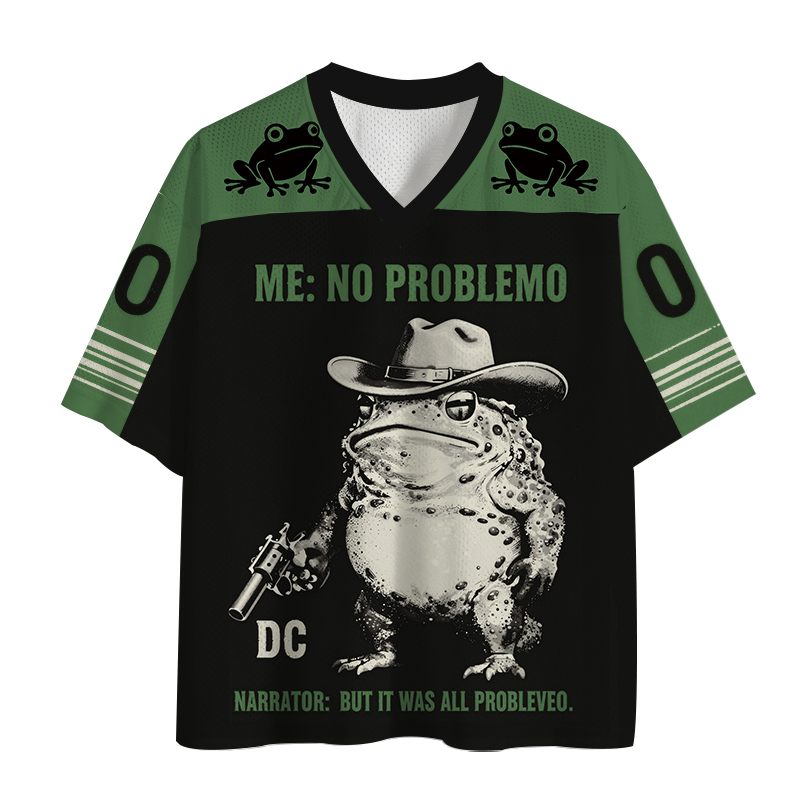Modecanvas No Problemo Frog Mesh Jersey