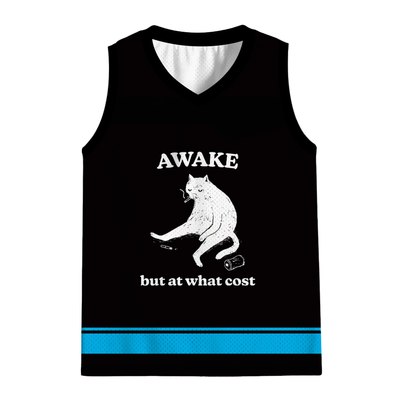 Modecanvas Decadent Smoking Cat Jersey Tank