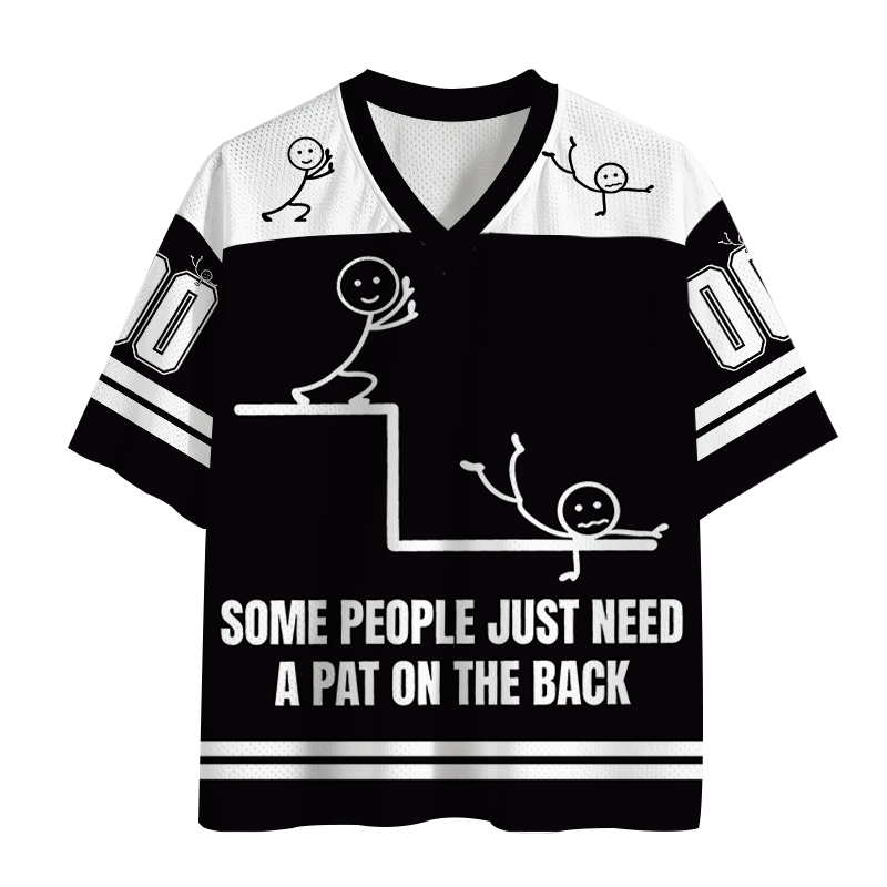 Modecanvas Funny Husband Meme Mesh Jersey-modecanvas
