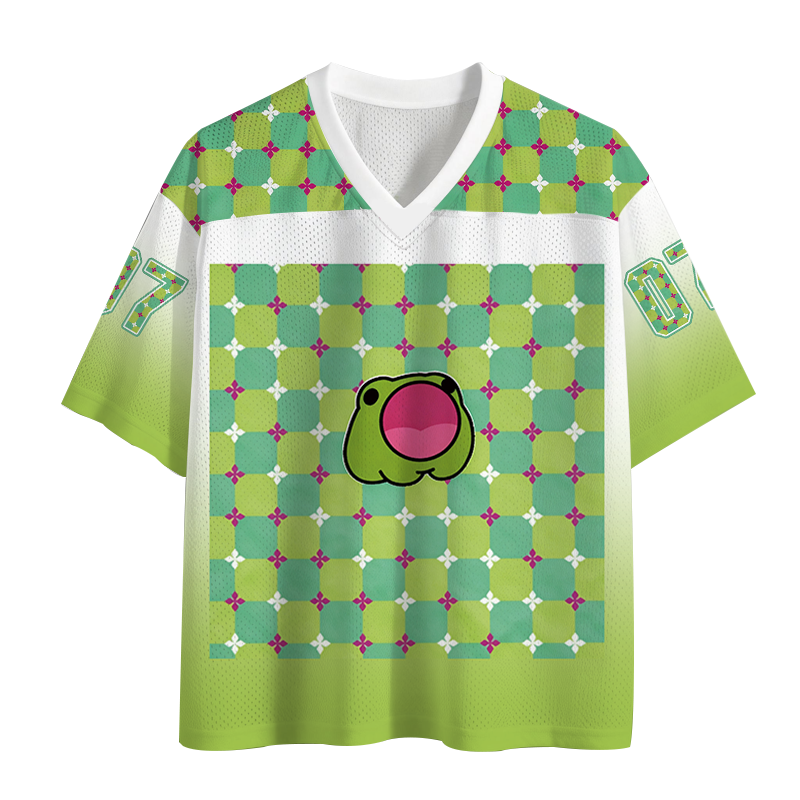 Modecanvas 3D Dizziness Frog Mesh Jersey-modecanvas
