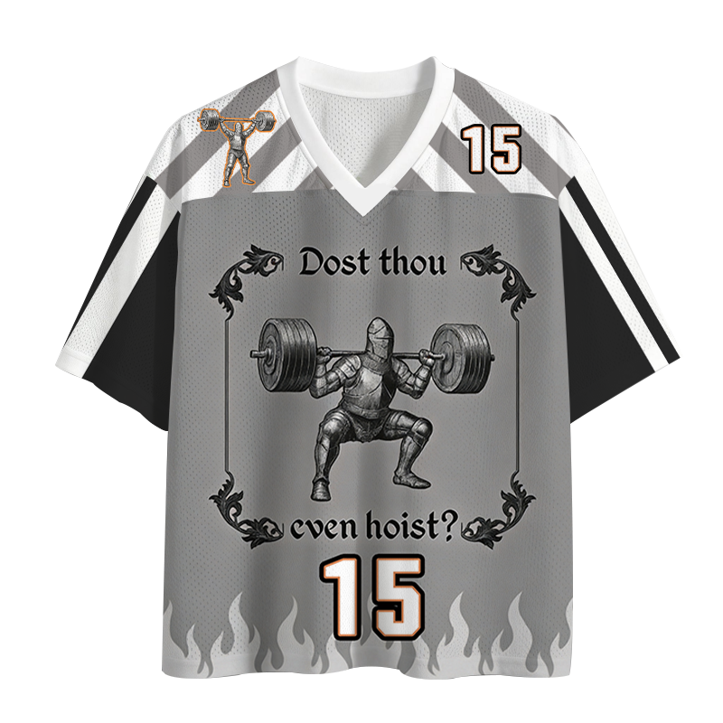 Modecanvas Dost Thou Even Hoist Mesh Jersey-modecanvas