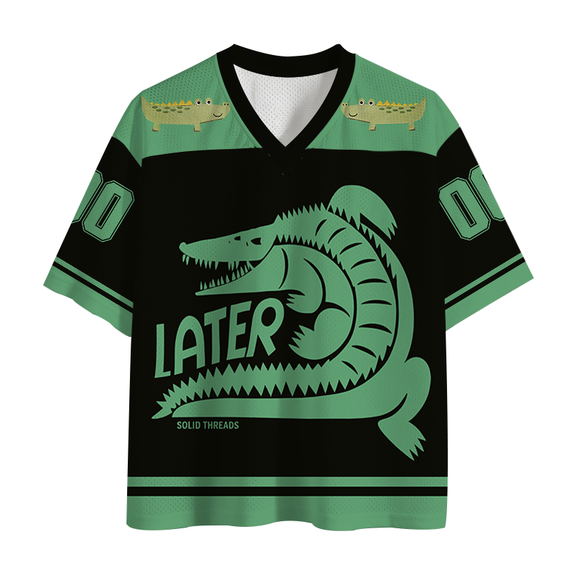 Modecanvas Later Gator Mesh Jersey-modecanvas