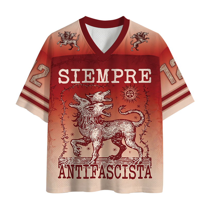 Modecanvas Siempre Antifascista Mesh Jersey