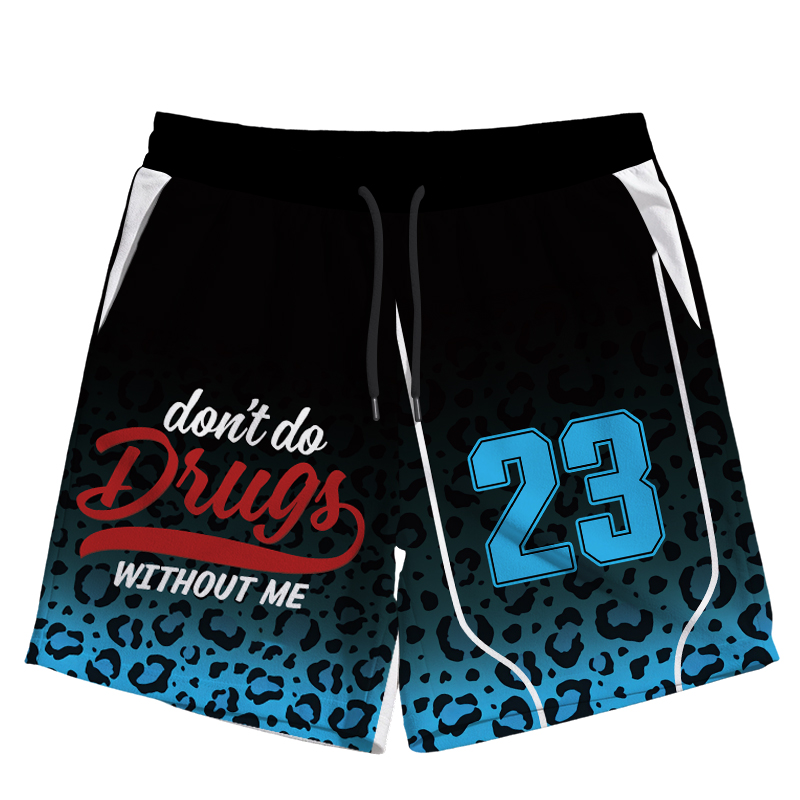 Modecanvas Don't Without Me Jersey Short