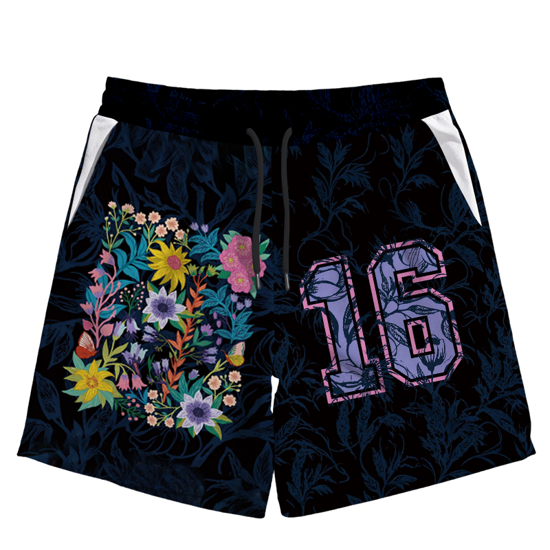 Modecanvas Let Kindness Bloom Jersey Short