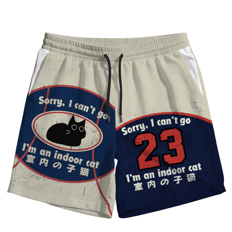 Modecanvas Sorry I Can't Go Jersey Short