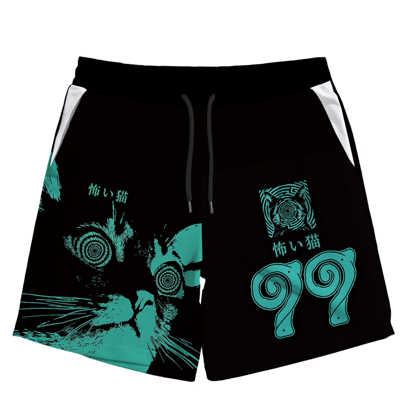Modecanvas Cool Cat Japanese Jersey Short
