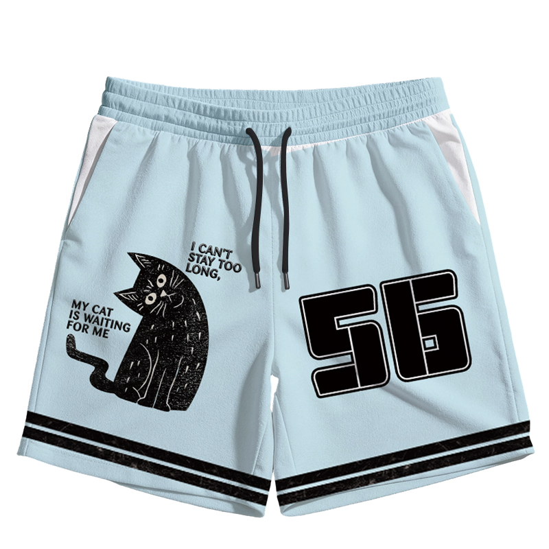 Modecanvas My Cat Is Waiting for Me Jersey Short