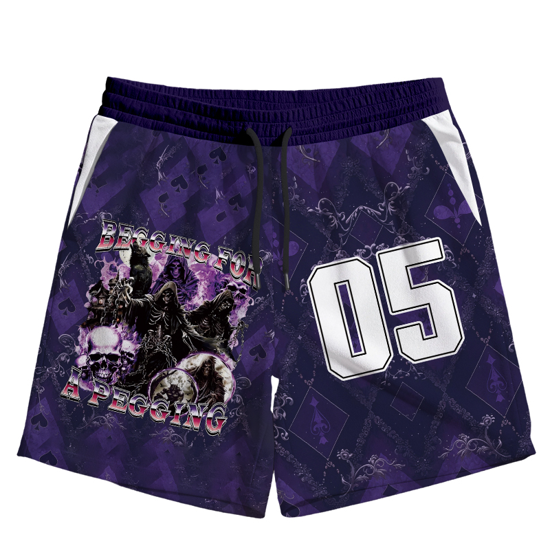 Modecanvas Begging for a Pegging Meme Jersey Short