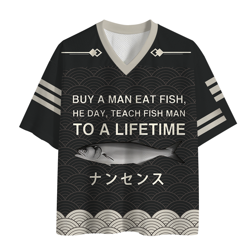 Modecanvas Funny To A Lifetime Mesh Jersey-modecanvas