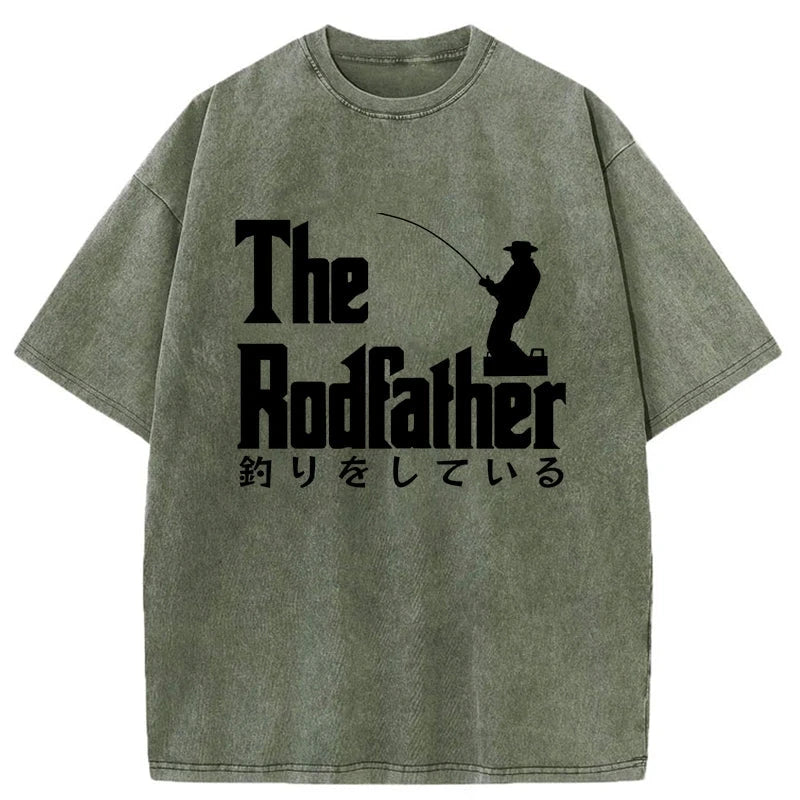 Modecanvas The Willing Ones Take The Bait Washed T-Shirt