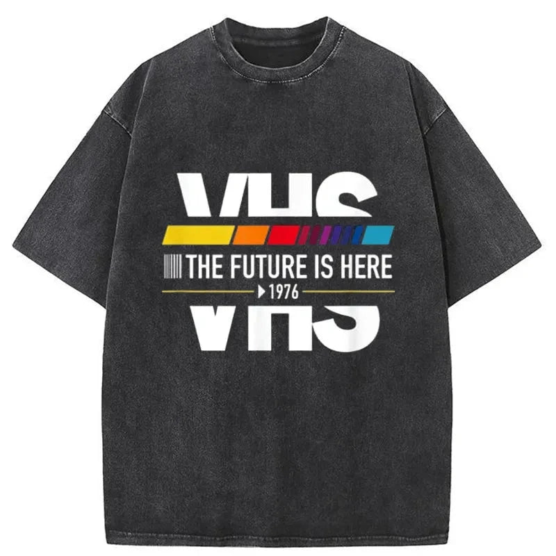 Modecanvas VHS Vintage Japanese Washed T-Shirt