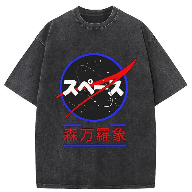 Modecanvas Japan Nasa Washed T-Shirt