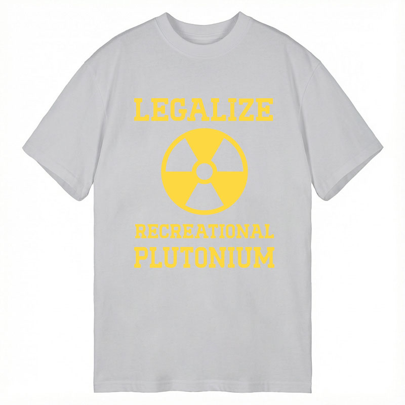 Modecanvas Legalize Recreational Plutonium DTG Printing Classic T-Shirt-modecanvas