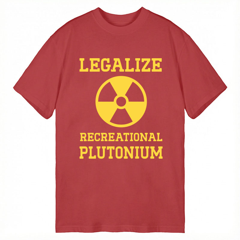 Modecanvas Legalize Recreational Plutonium DTG Printing Classic T-Shirt-modecanvas