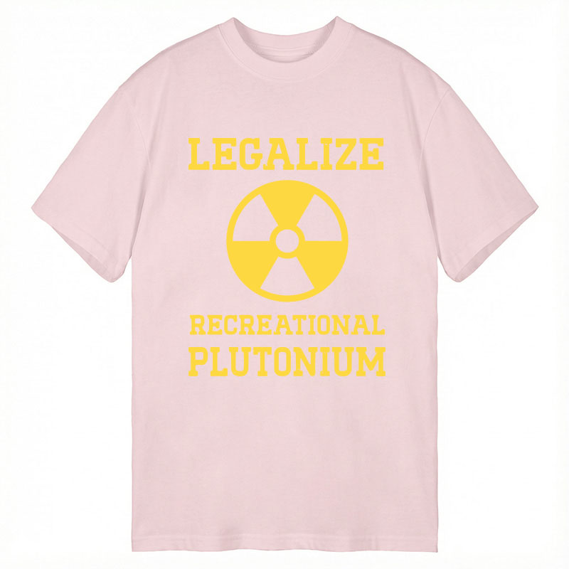 Modecanvas Legalize Recreational Plutonium DTG Printing Classic T-Shirt-modecanvas