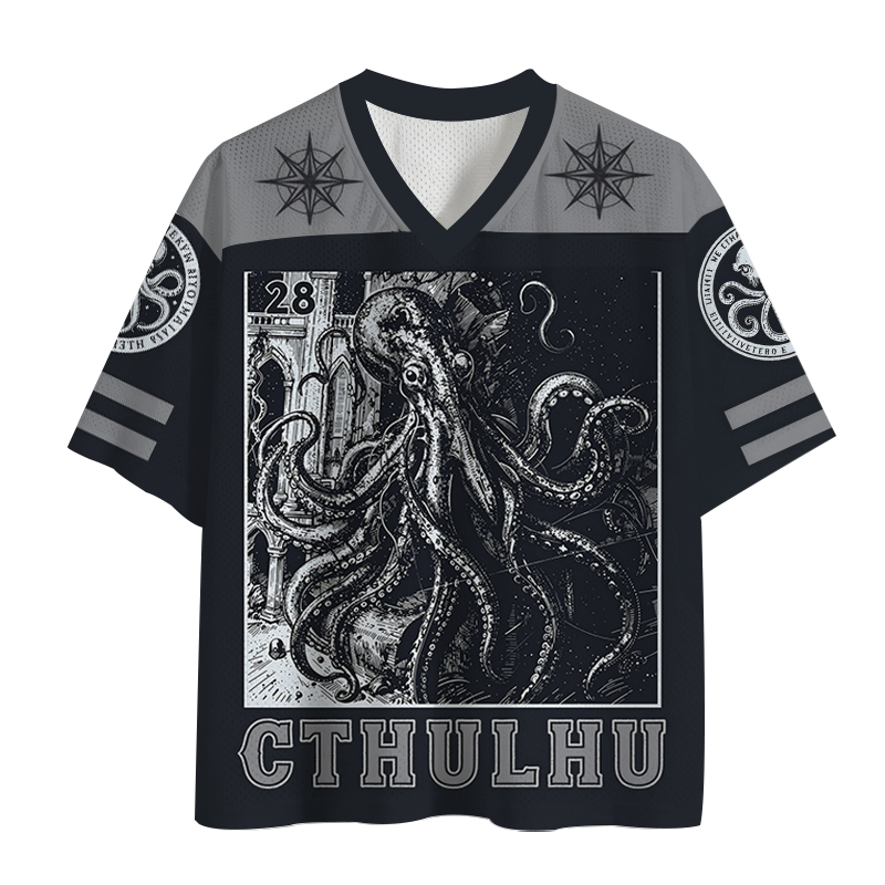 Modecanvas Cthulhu Fhtagn Mesh Jersey-modecanvas