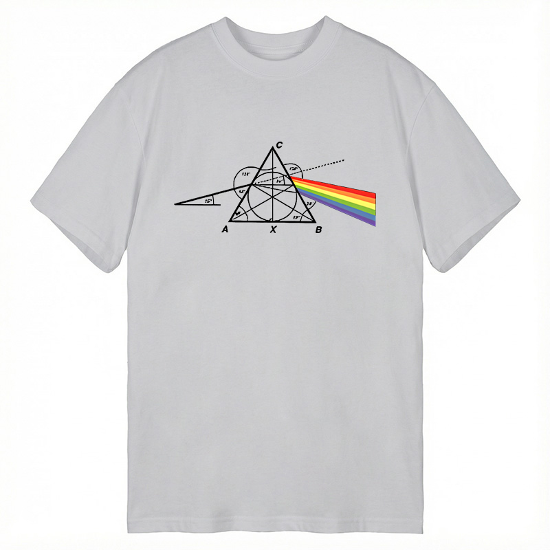 Modecanvas Optical Deconstruction DTG Printing Classic T-Shirt-modecanvas