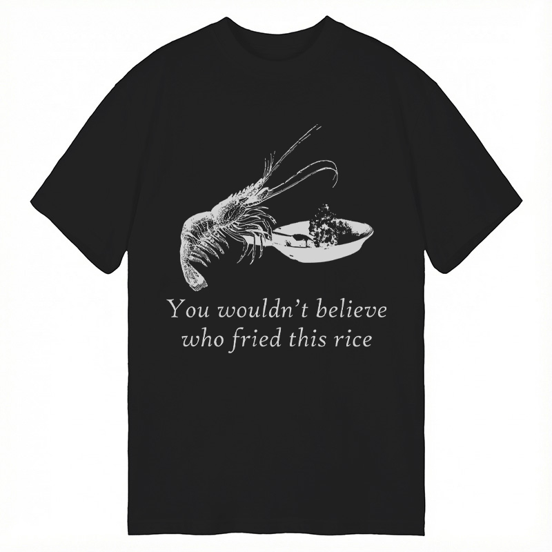 Modecanvas Shrimp Fried Rice DTG Printing Classic T-Shirt-modecanvas