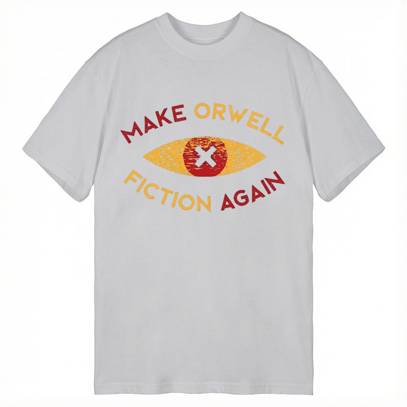 Modecanvas Make Orwell DTG Printing Classic T-Shirt-modecanvas