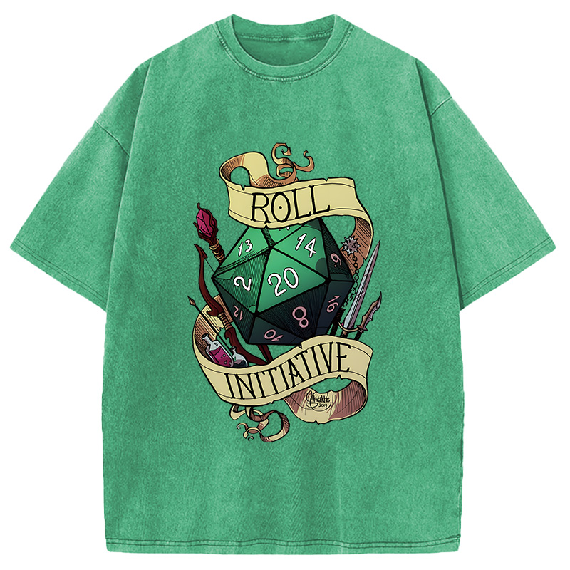 Modecanvas Roll Initiative DTG Printing Washed T-Shirt
