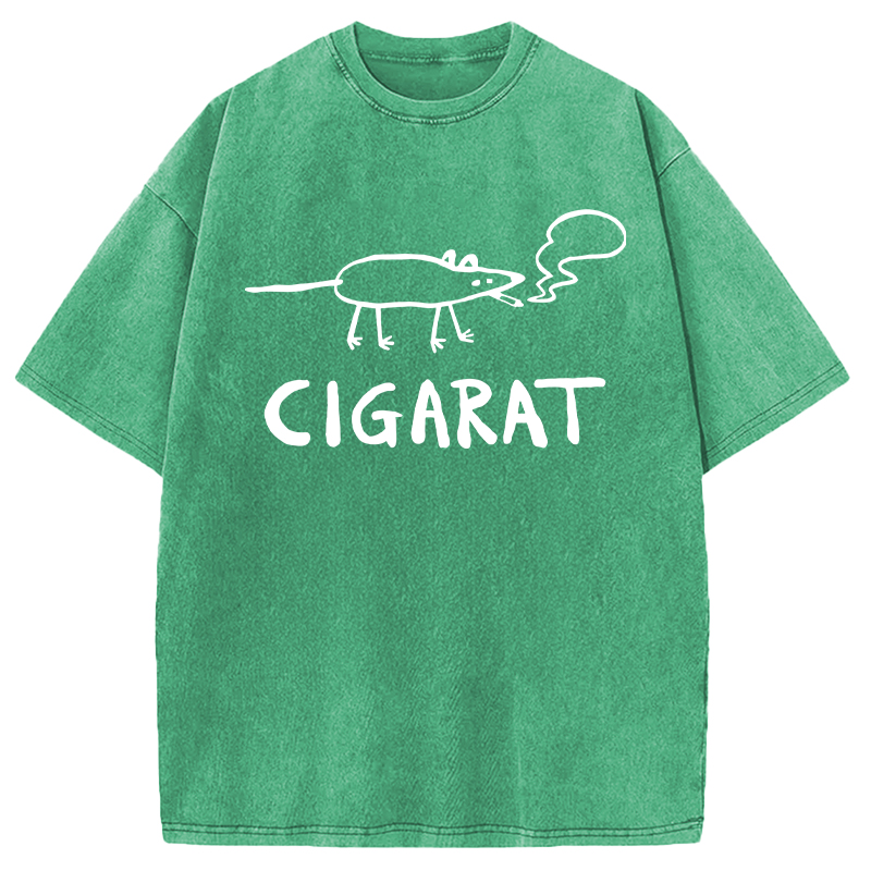 Modecanvas CIGARAT DTG Printing Washed T-Shirt