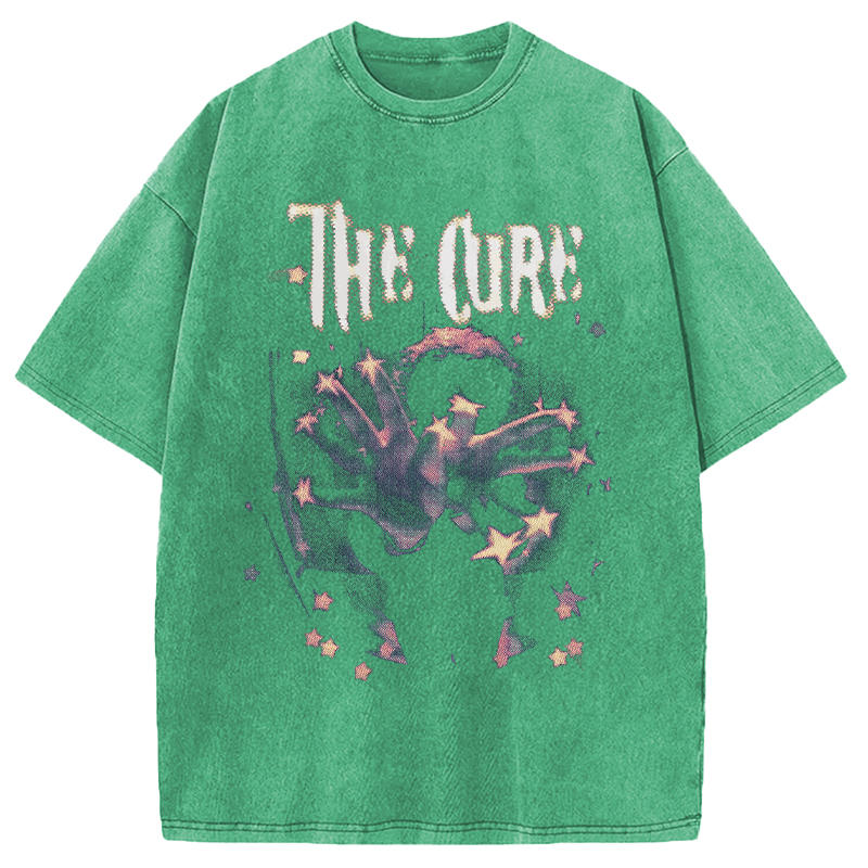 Modecanvas The Cure DTG Printing Washed T-Shirt