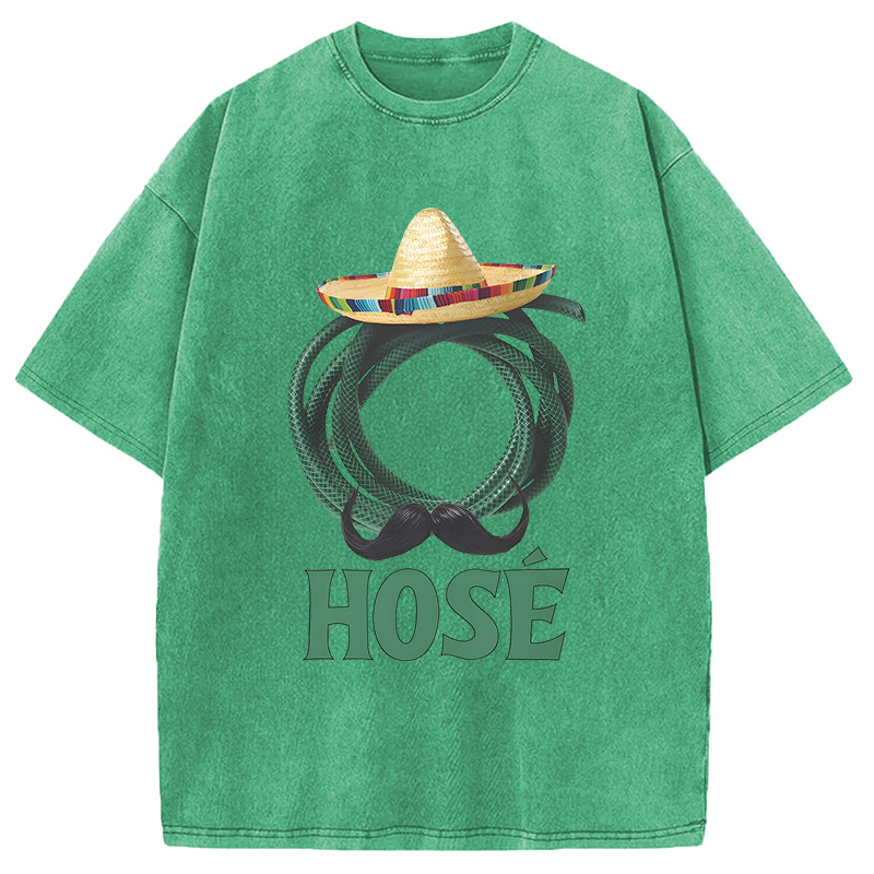 Modecanvas Hose DTG Printing Washed T-Shirt