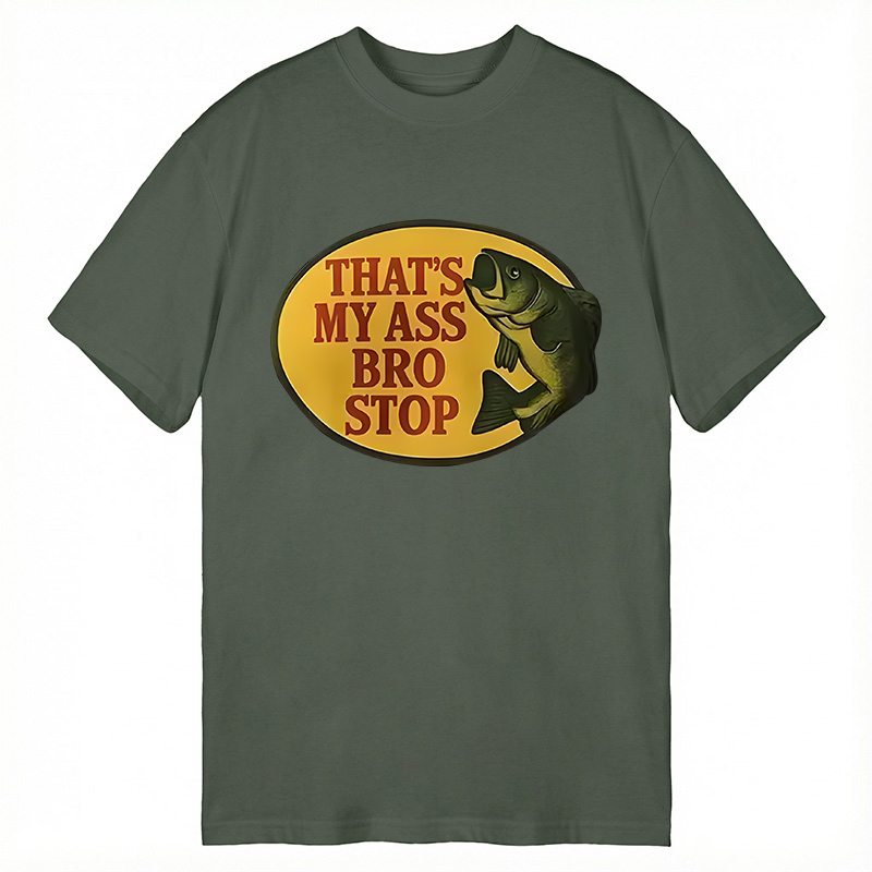 Modecanvas Bro Stop DTG Printing Classic T-Shirt-modecanvas