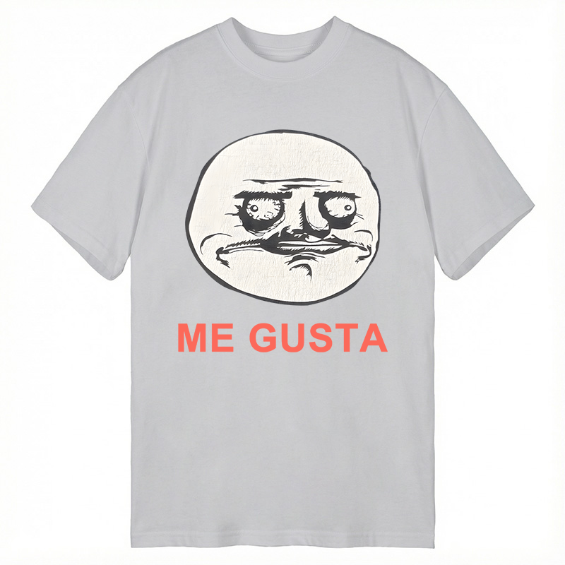 Modecanvas Me Gusta Meme DTG Printing Classic T-Shirt-modecanvas