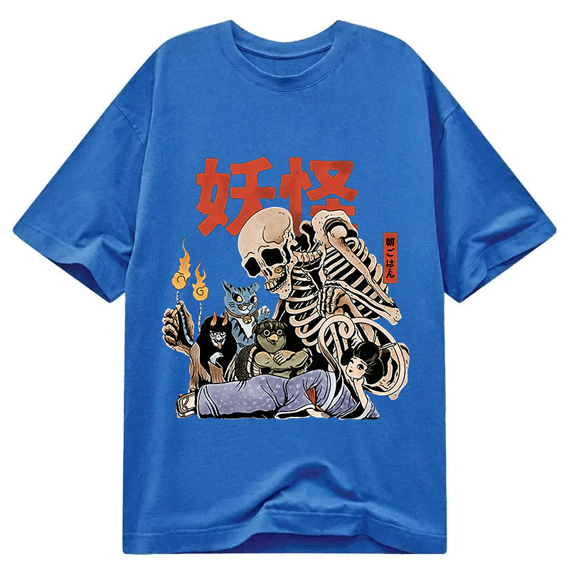 Modecanvas The Yokai Club DTG Printing Classic T-Shirt-modecanvas