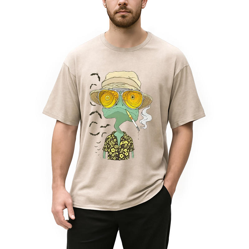 Modecanvas On Vacation Washed T-Shirt