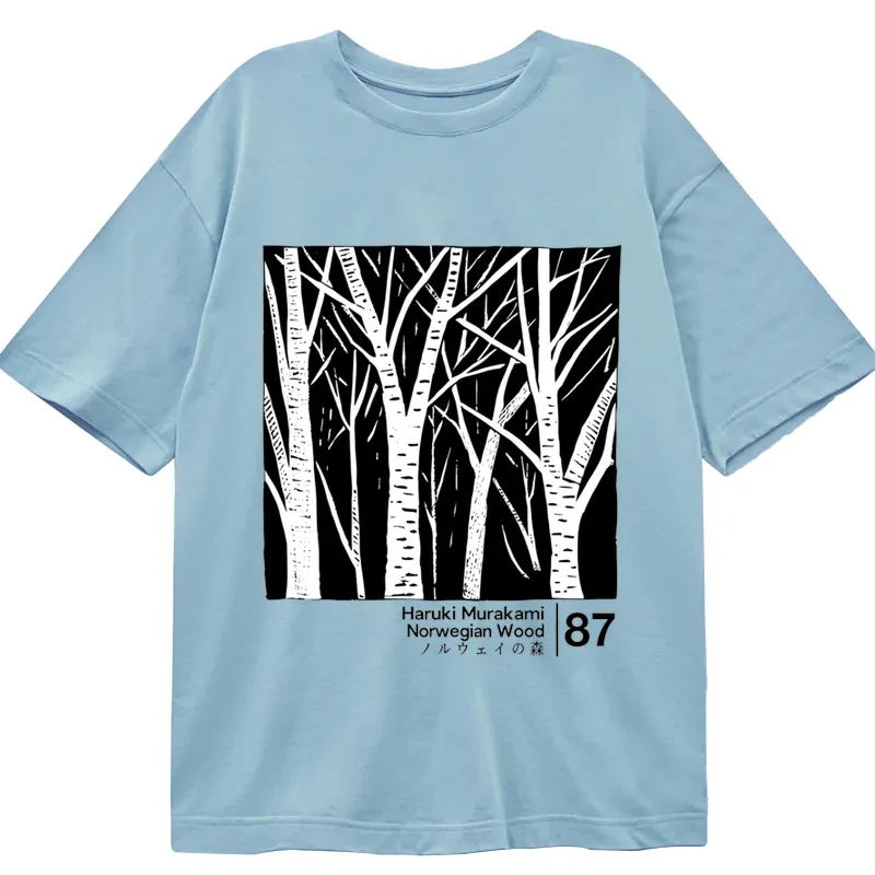 Modecanvas Norwegian Forest Japan DTG Printing Classic T-Shirt-modecanvas